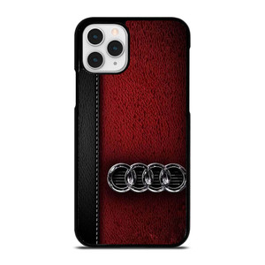 AUDI CAR RED LEATHER iPhone 11 Pro Case Cover AUDI CAR RED LEATHER iPhone 11 Pro Case Cover