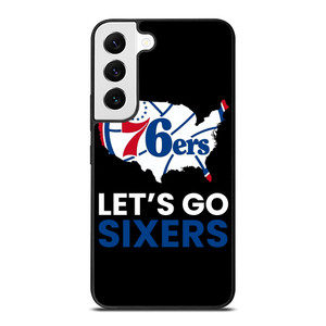 LETS GO PHILADELPHIA 76ERS NBA BASKETBALL 2 Samsung Galaxy S22 Case Cover