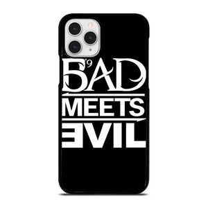 BAD MEETS EVIL RAPPER DUO LOGO iPhone 11 Pro Case Cover BAD MEETS EVIL RAPPER DUO LOGO iPhone 11 Pro Case Cover