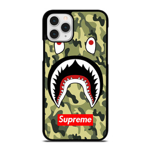 BAPE BATHING CAMO SHARK SUPREME iPhone 11 Pro Case Cover
