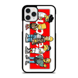 BART SIMPSON X SUPREME LOGO iPhone 11 Pro Case Cover