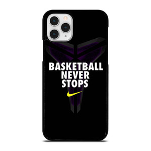 BASKETBALL NEVER STOPS BLACK MAMBA iPhone 11 Pro Case Cover