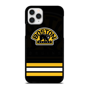 BOSTON BRUINS LOGO STRIPED iPhone 11 Pro Case Cover BOSTON BRUINS LOGO STRIPED iPhone 11 Pro Case Cover