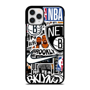 BROOKLYN NETS NBA STICKER BOMB iPhone 11 Pro Case Cover BROOKLYN NETS NBA STICKER BOMB iPhone 11 Pro Case Cover