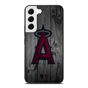 LOS ANGELES ANGELS BASEBALL MLB WOOD LOGO Samsung Galaxy S22 Case Cover LOS ANGELES ANGELS BASEBALL MLB WOOD LOGO Samsung Galaxy S22 Case Cover