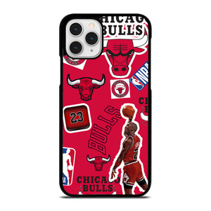 CHICAGO BULLS STICKER BOMB iPhone 11 Pro Case Cover