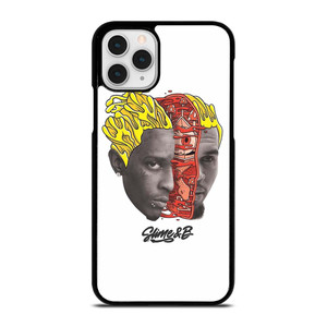 CHRIS BROWN YOUNG THUG SLIME & B iPhone 11 Pro Case Cover