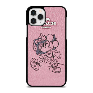 COACH MINNIE MOUSE PINK iPhone 11 Pro Case Cover
