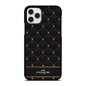 COACH NEW YORK GOLD PATTERN iPhone 11 Pro Case Cover