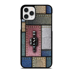 COACH NEW YORK LOGO JEANS  iPhone 11 Pro Case Cover