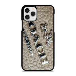 COACH NEW YORK LOGO ON LEATHER iPhone 11 Pro Case Cover COACH NEW YORK LOGO ON LEATHER iPhone 11 Pro Case Cover