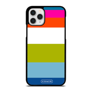 COACH NEW YORK STRIPE 2 iPhone 11 Pro Case Cover COACH NEW YORK STRIPE 2 iPhone 11 Pro Case Cover