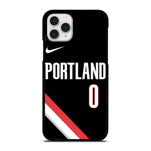 DAMIAN LILLARD PORTLAND TRAIL BLAZERS BLACK iPhone 11 Pro Case Cover
