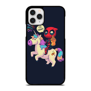 DEADPOOL UNICORN MIDDLE FINGERS iPhone 11 Pro Case Cover