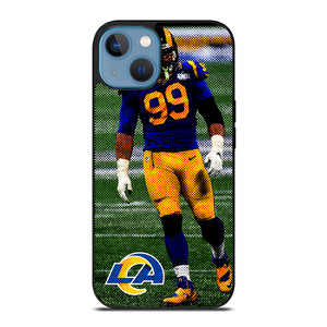 AARON DONALD 99 LOS ANGELES RAMS NFL FOOTBALL 2 iPhone 13 Case Cover AARON DONALD 99 LOS ANGELES RAMS NFL FOOTBALL 2 iPhone 13 Case Cover