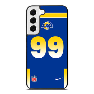 LOS ANGELES RAMS AARON DONALD 99 NFL NIKE Samsung Galaxy S22 Case Cover