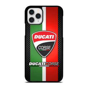 DUCATI CORSE CARBON LOGO iPhone 11 Pro Case Cover DUCATI CORSE CARBON LOGO iPhone 11 Pro Case Cover