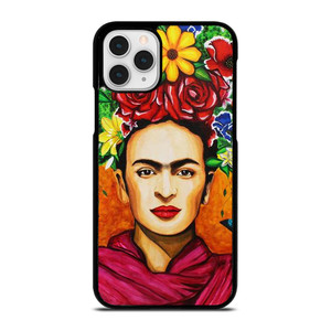 FRIDA KAHLO FLORAL ART iPhone 11 Pro Case Cover