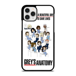 GREY'S ANATOMY ALL CARTOON iPhone 11 Pro Case Cover GREY'S ANATOMY ALL CARTOON iPhone 11 Pro Case Cover