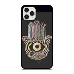 HAMSA EVIL EYE HAND OF FATIMA LOGO iPhone 11 Pro Case Cover