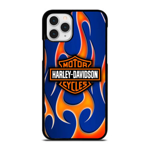 HARLEY DAVIDSON BLUE FLAME LOGO iPhone 11 Pro Case Cover HARLEY DAVIDSON BLUE FLAME LOGO iPhone 11 Pro Case Cover