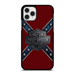HARLEY DAVIDSON FLAG CARBON iPhone 11 Pro Case Cover
