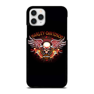 HARLEY DAVIDSON WING SKULL LOGO iPhone 11 Pro Case Cover