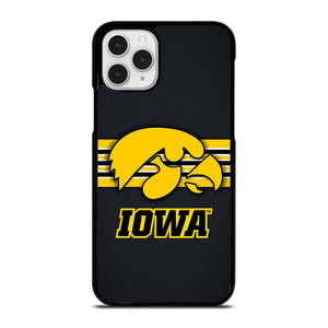 IOWA HAWKEYES STRIPE LOGO iPhone 11 Pro Case Cover