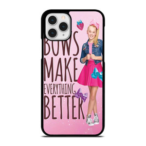 JOJO SIWA BOWS MAKE EVERYTHING BETTER iPhone 11 Pro Case Cover