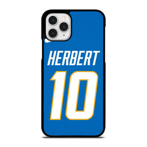 JUSTIN HERBERT LOS ANGELES CHARGERS NFL iPhone 11 Pro Case Cover JUSTIN HERBERT LOS ANGELES CHARGERS NFL iPhone 11 Pro Case Cover