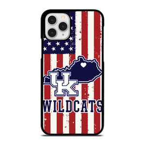 KENTUCKY WILDCATS AMERICAN FLAG iPhone 11 Pro Case Cover