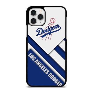 LA DODGERS WHITE BLUE STRIPS iPhone 11 Pro Case Cover