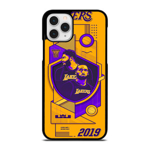 LA LAKERS LEBRON JAMES & ANTHONY DAVIS iPhone 11 Pro Case Cover