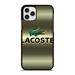 LACOSTE GOLD EMBLEM iPhone 11 Pro Case Cover