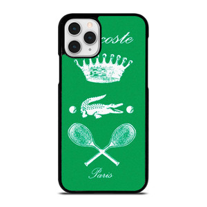 LACOSTE TENNIS PARIS iPhone 11 Pro Case Cover LACOSTE TENNIS PARIS iPhone 11 Pro Case Cover