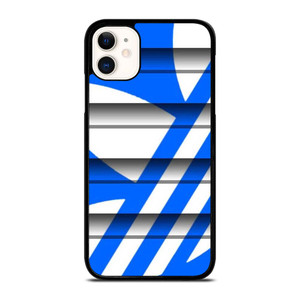 ADIDAS SLICED LOGO BLUE  iPhone 11 Case Cover ADIDAS SLICED LOGO BLUE  iPhone 11 Case Cover