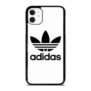 ADIDAS TREFOIL ROUND WHITE iPhone 11 Case Cover