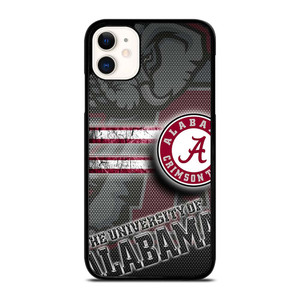 ALABAMA CRIMSON TIDE CARBON iPhone 11 Case Cover ALABAMA CRIMSON TIDE CARBON iPhone 11 Case Cover