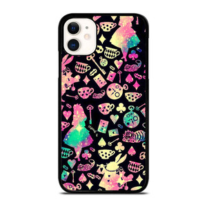 ALICE IN WONDERLAND COLLAGE iPhone 11 Case Cover