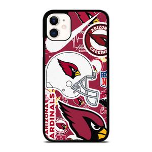 ARIZONA CARDINALS NFL STICKER BOMB iPhone 11 Case Cover