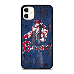 ATLANTA BRAVES RUSTY WOOD iPhone 11 Case Cover ATLANTA BRAVES RUSTY WOOD iPhone 11 Case Cover
