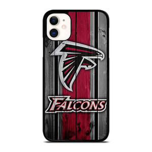 ATLANTA FALCONS WOODEN LOGO iPhone 11 Case Cover