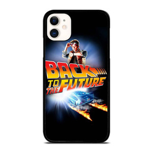 BACK TO THE FUTURE CAR DELOREAON iPhone 11 Case Cover BACK TO THE FUTURE CAR DELOREAON iPhone 11 Case Cover