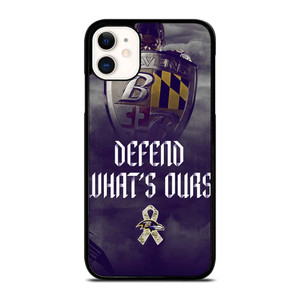 BALTIMORE RAVENS DEFEND WHATS OURS iPhone 11 Case Cover BALTIMORE RAVENS DEFEND WHATS OURS iPhone 11 Case Cover