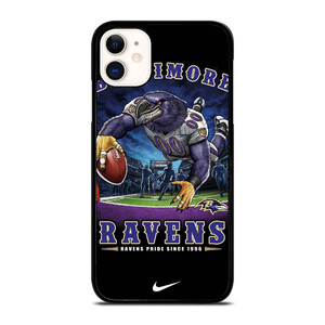 BALTIMORE RAVENS NFL ART iPhone 11 Case Cover BALTIMORE RAVENS NFL ART iPhone 11 Case Cover
