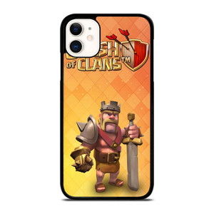 BARBARIAN KING CLASH OF CLANS COC iPhone 11 Case Cover BARBARIAN KING CLASH OF CLANS COC iPhone 11 Case Cover