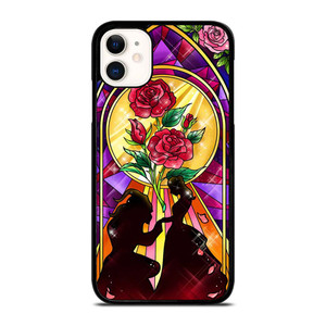 BEAUTY AND THE BEAST ROSE FLAWER iPhone 11 Case Cover