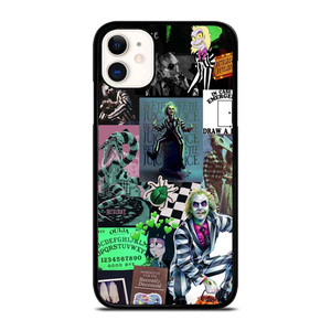 BEETLEJUICE TIM BURTON COLLAGE iPhone 11 Case Cover