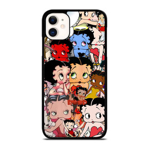 BETTY BOOP COLLAGE FACE iPhone 11 Case Cover BETTY BOOP COLLAGE FACE iPhone 11 Case Cover