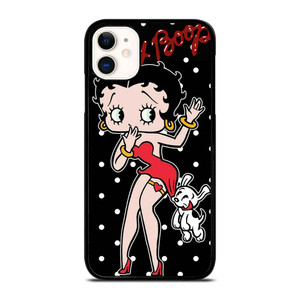 BETTY BOOP POLKA DOT CARTOON iPhone 11 Case Cover BETTY BOOP POLKA DOT CARTOON iPhone 11 Case Cover